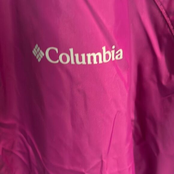 COLUMBIA Plus SIZE Purple Packable Hooded Jacket - Picture 4 of 13